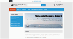 Desktop Screenshot of electronicsonboard.co.uk